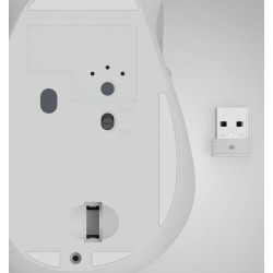 Mysz bezprzewodowa WM-500 biała | PartsPC.pl