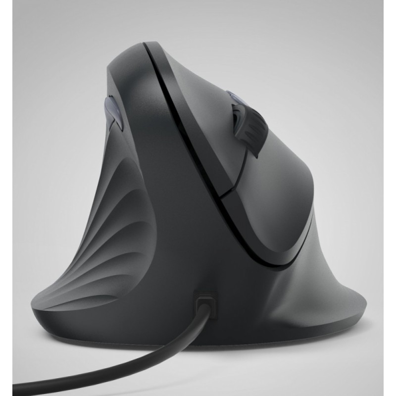 Mysz ergonomiczna przewodowa ECM-500 dla leworęcznych | PartsPC.pl