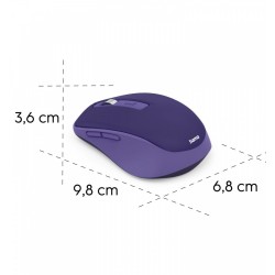 Mysz multi device WM-450 niebieska | PartsPC.pl