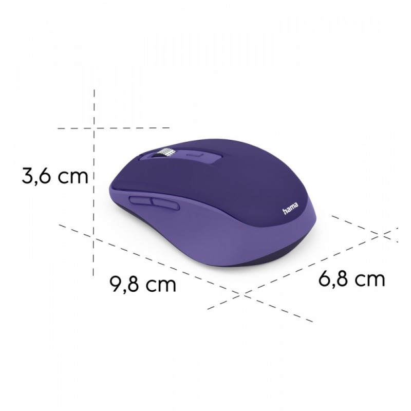 Mysz multi device WM-450 niebieska | PartsPC.pl