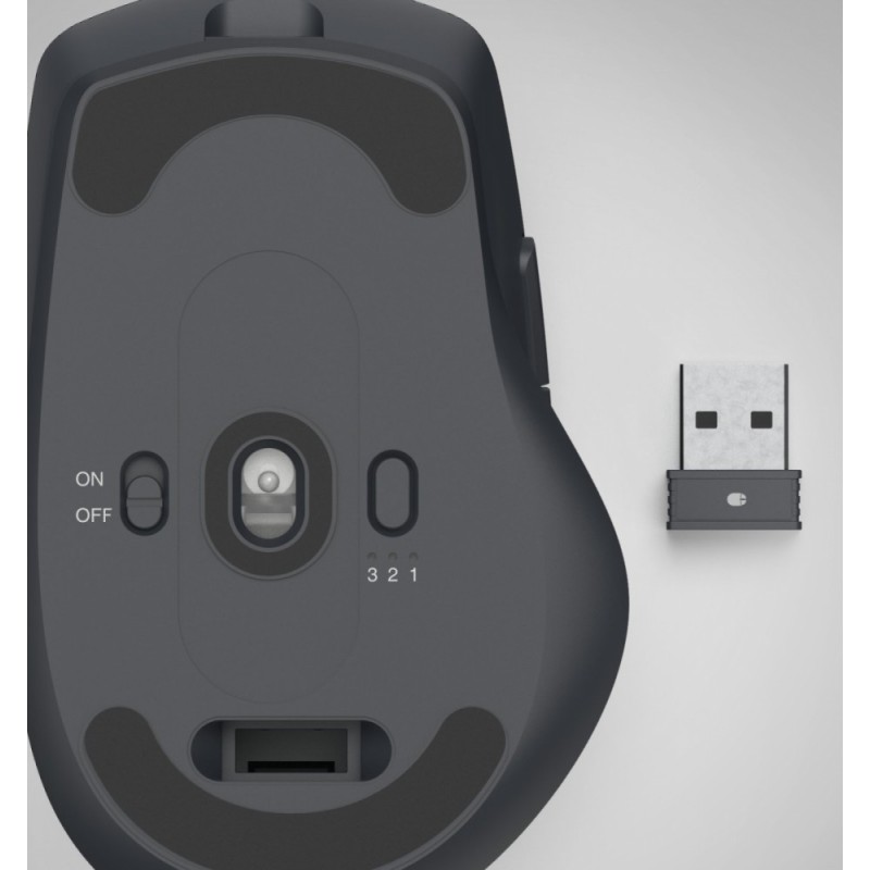 Mysz multi device WM-800 czarna | PartsPC.pl
