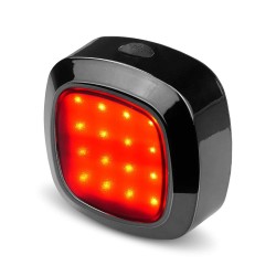Lampka rowerowa tylna LED Everactive ładowalna - 50 lumenów | PartsPC.pl