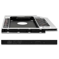 Kieszeń Qoltec na drugi dysk 2.5 HDD | 9.5 mm | PartsPC.pl