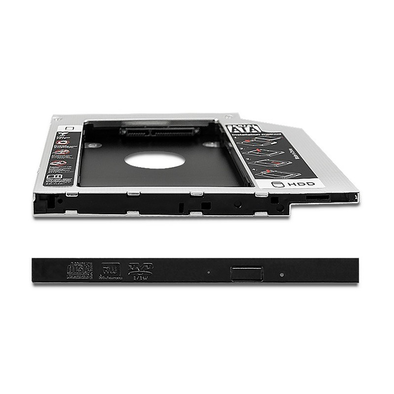 Kieszeń Qoltec na drugi dysk 2.5 HDD | 9.5 mm | PartsPC.pl