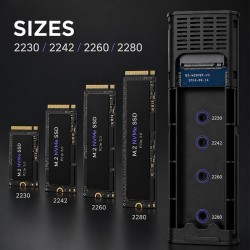 Obudowa/kieszeń Qoltec do dysków M.2 SATA SSD | NGFF | USB t… | PartsPC.pl