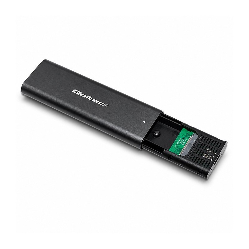 Obudowa/kieszeń Qoltec do dysków M.2 SATA SSD | NGFF | USB t… | PartsPC.pl