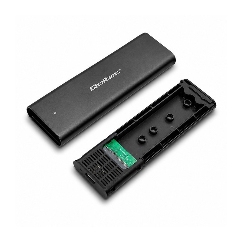 Obudowa/kieszeń Qoltec do dysków M.2 SATA SSD | NGFF | USB t… | PartsPC.pl