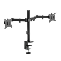 Uchwyt na 2 monitory 17-32 cale, max 2x9kg | PartsPC.pl