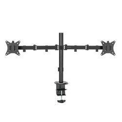 Uchwyt na 2 monitory 17-32 cale, max 2x9kg | PartsPC.pl