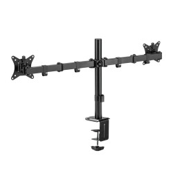 Uchwyt na 2 monitory 17-32 cale, max 2x9kg | PartsPC.pl