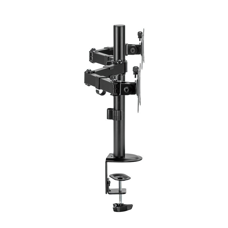 Uchwyt na 2 monitory 17-32 cale, max 2x9kg | PartsPC.pl