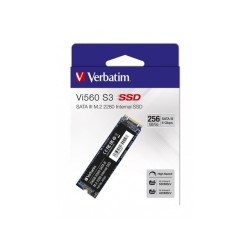 Dysk SSD wewnętrzny Verbatim Vi560 S3 256GB M.2 2280 SATA