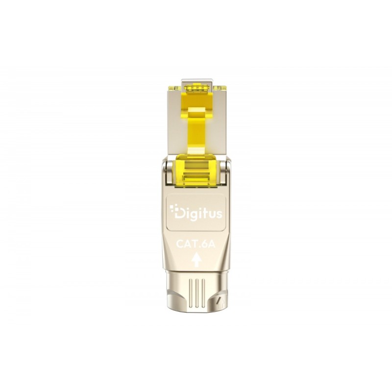 Wtyk RJ45 DIGITUS kat.6A, PoE++, 10GbE, ekranowany, metalowy… | PartsPC.pl