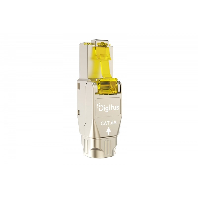 Wtyk RJ45 DIGITUS kat.6A, PoE++, 10GbE, ekranowany, metalowy… | PartsPC.pl