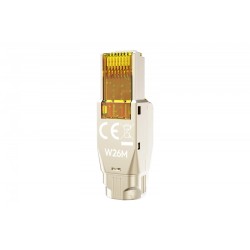 Wtyk RJ45 DIGITUS kat.6A, PoE++, 10GbE, ekranowany, metalowy… | PartsPC.pl