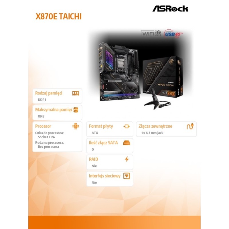 Płyta ASrock X870E TAICHI /AMD