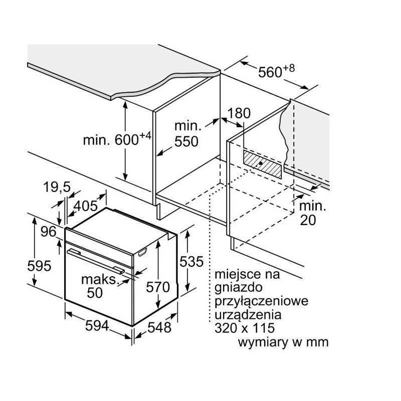 Piekarnik Serie 6 AirFry HBG578EB3 | PartsPC.pl