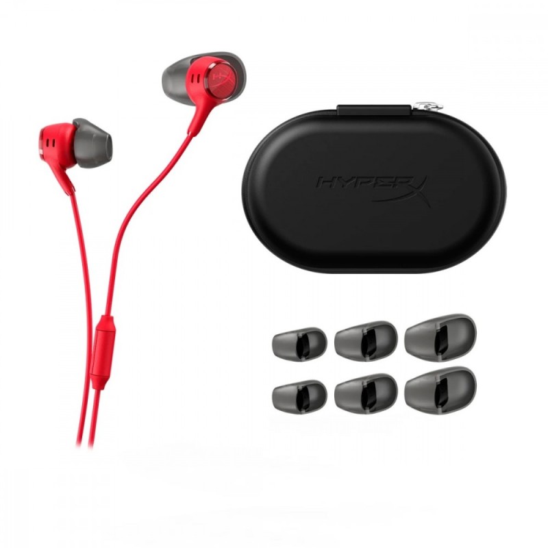 Słuchawki przewodowe Cloud Earbuds III BN7S0AA czerwone | PartsPC.pl