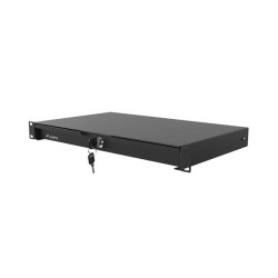 Szuflada do szaf 19" 1U 270mm czarna 1U/483X270MM UDŹWIG DO … | PartsPC.pl