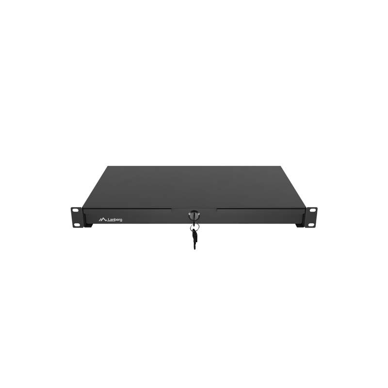 Szuflada do szaf 19" 1U 270mm czarna 1U/483X270MM UDŹWIG DO … | PartsPC.pl