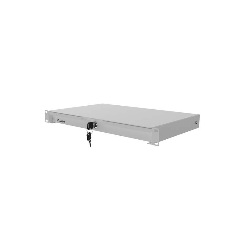 Szuflada do szaf 19" 1U 270mm szara 1U/483X270MM UDŹWIG DO 3… | PartsPC.pl
