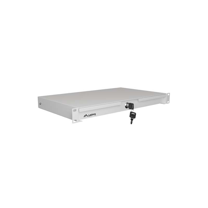 Szuflada do szaf 19" 1U 270mm szara 1U/483X270MM UDŹWIG DO 3… | PartsPC.pl