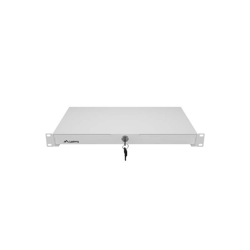 Szuflada do szaf 19" 1U 270mm szara 1U/483X270MM UDŹWIG DO 3… | PartsPC.pl