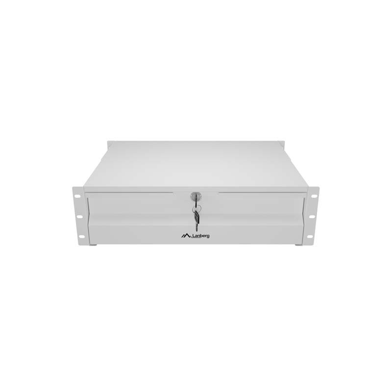 Szuflada do szaf 19" 3U 360mm szara 3U/483X360MM UDŹWIG DO 9… | PartsPC.pl