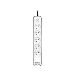 Listwa zasilająca Tracer Zebra mobile ready 1,5 m (5 gniazd … | PartsPC.pl