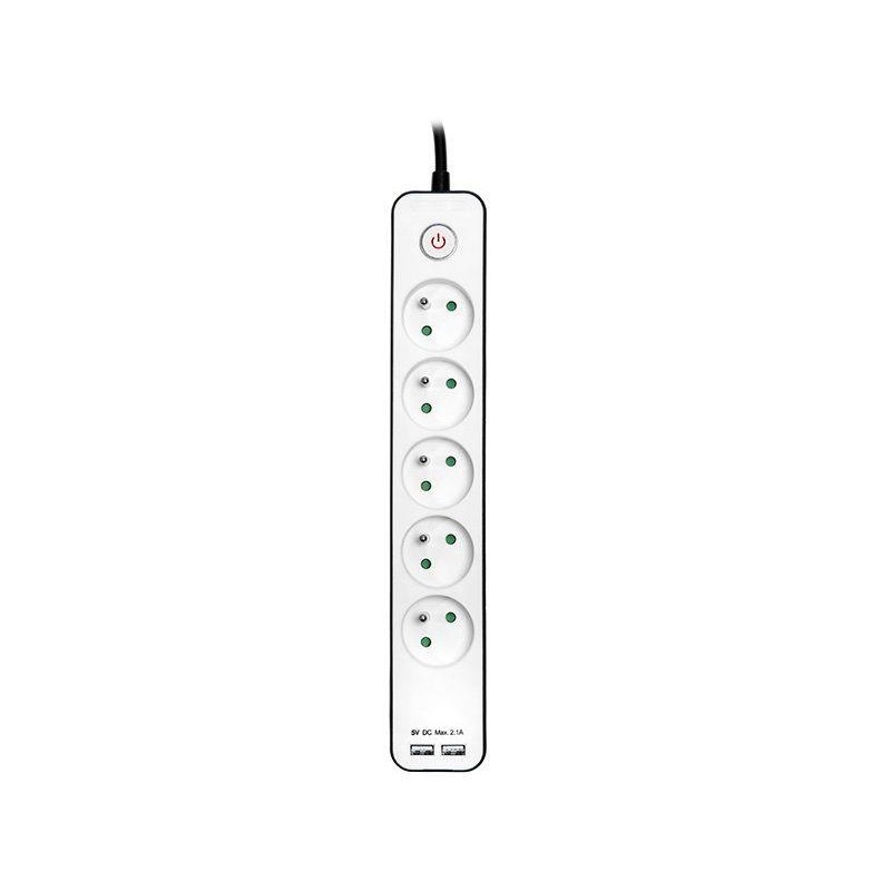 Listwa zasilająca Tracer Zebra mobile ready 1,5 m (5 gniazd … | PartsPC.pl
