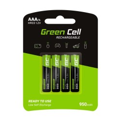Akumulatorki Paluszki 4x AAA HR03 950mAh | PartsPC.pl