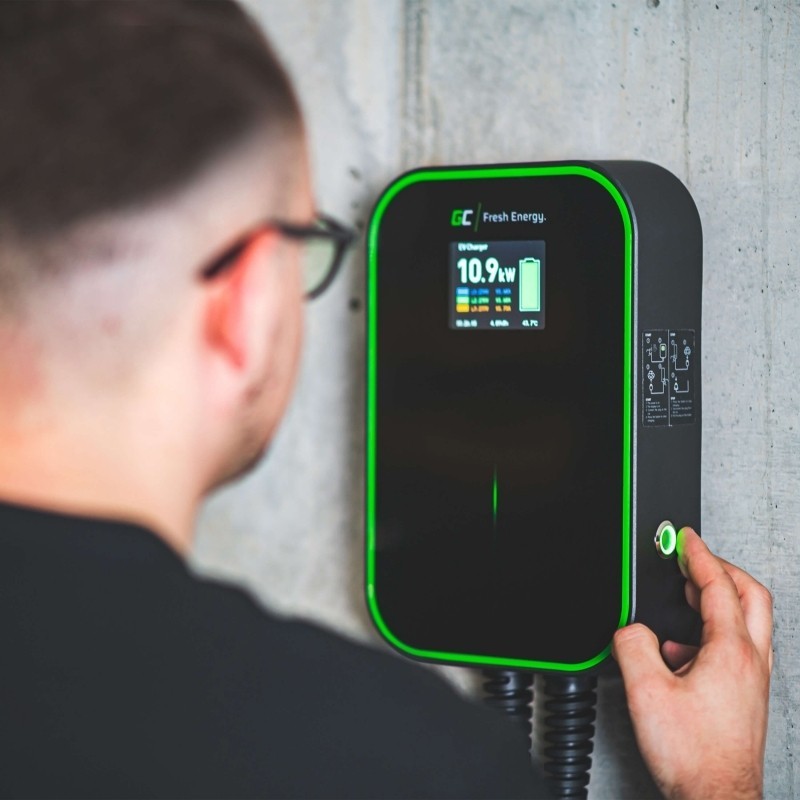 Ładowarka EV Wallbox PowerBox 22kW - gniazdo Type 2, czytnik… | PartsPC.pl
