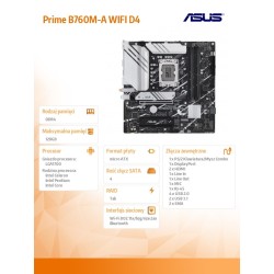 Płyta Asus PRIME B760M-A WIFI D4 | PartsPC.pl