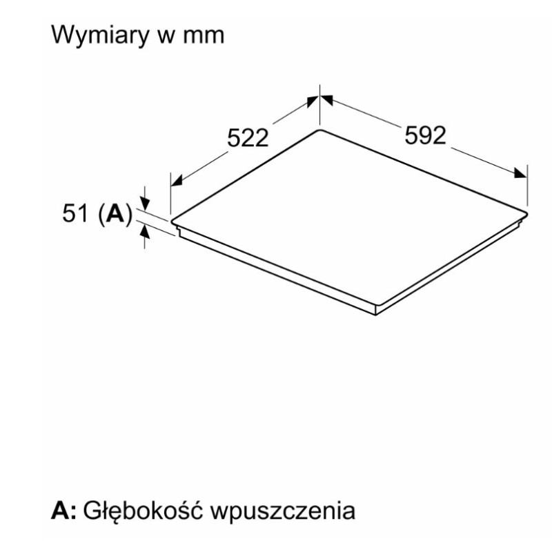 Płyta indukcyjna PVS631HC1E | PartsPC.pl