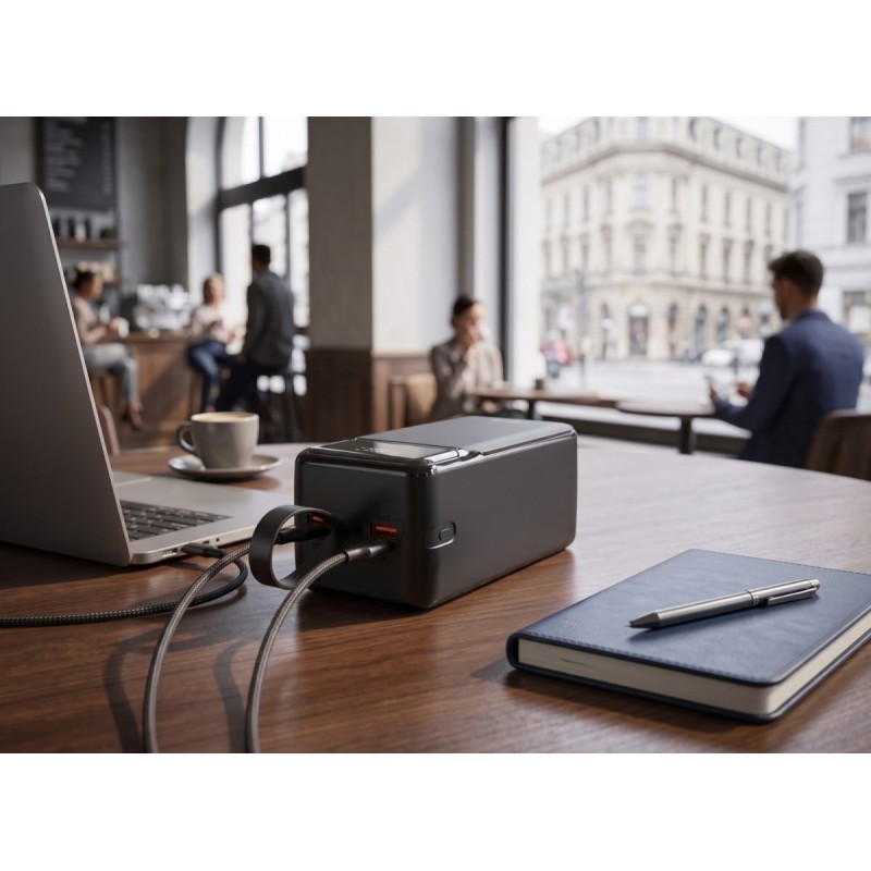 Powerbank 50000 mAh czarny BA-14 | PartsPC.pl