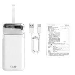 Powerbank BA-15 50000 mAh biały | PartsPC.pl