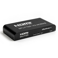 Rozdzielacz aktywny Qoltec Splitter 2 x HDMI 4K x 2K |... | PartsPC.pl