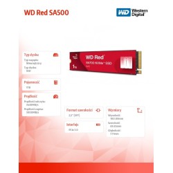 WD Red™ SN700 NVMe™ POWERED BY SANDISK 1 TB | PartsPC.pl