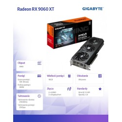 Karta VGA Gigabyte Radeon RX 9060 XT GAMING OC 16G 16GB GDDR… | PartsPC.pl