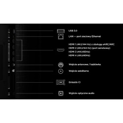 Telewizor QLED 85 cali 85A400 | PartsPC.pl
