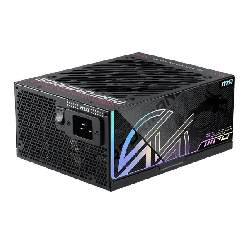 Zasilacz MSI MPG Ai1300TS PCIE5 1300W 135mm 80plus Titanium | PartsPC.pl