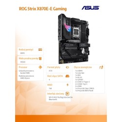 Płyta Asus ROG STRIX X870E-E GAMING WIFI /AMD | PartsPC.pl