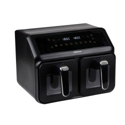 Air Fryer ALPINA  2x4l 2200w czarny | PartsPC.pl