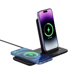 Ładowarka indukcyjna bezprzewodowa GoGEN CHST303B 15W 1x USB… | PartsPC.pl