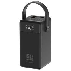 Powerbank GoGEN PB600002B 60000 mAh PD 100W czarny | PartsPC.pl