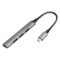 Hub USB-C 3.2 Gen1 LogiLink UA0392 4 porty, Slim, aluminiowa… | PartsPC.pl
