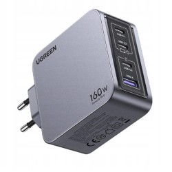 Ładowarka sieciowa Ugreen Nexode Pro 25877 160W, GaN, 1x USB… | PartsPC.pl