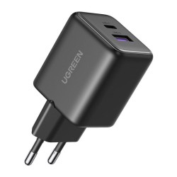Ładowarka sieciowa Ugreen X516 USB + USB-C, GaN, 30W - czarn… | PartsPC.pl