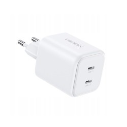 Ładowarka sieciowa Ugreen X526 x2 USB-C, GaN, 45W - biała | PartsPC.pl