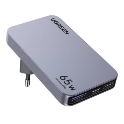 Ładowarka sieciowa Ugreen Nexode Pro 65W płaska 1x USB + 2x … | PartsPC.pl